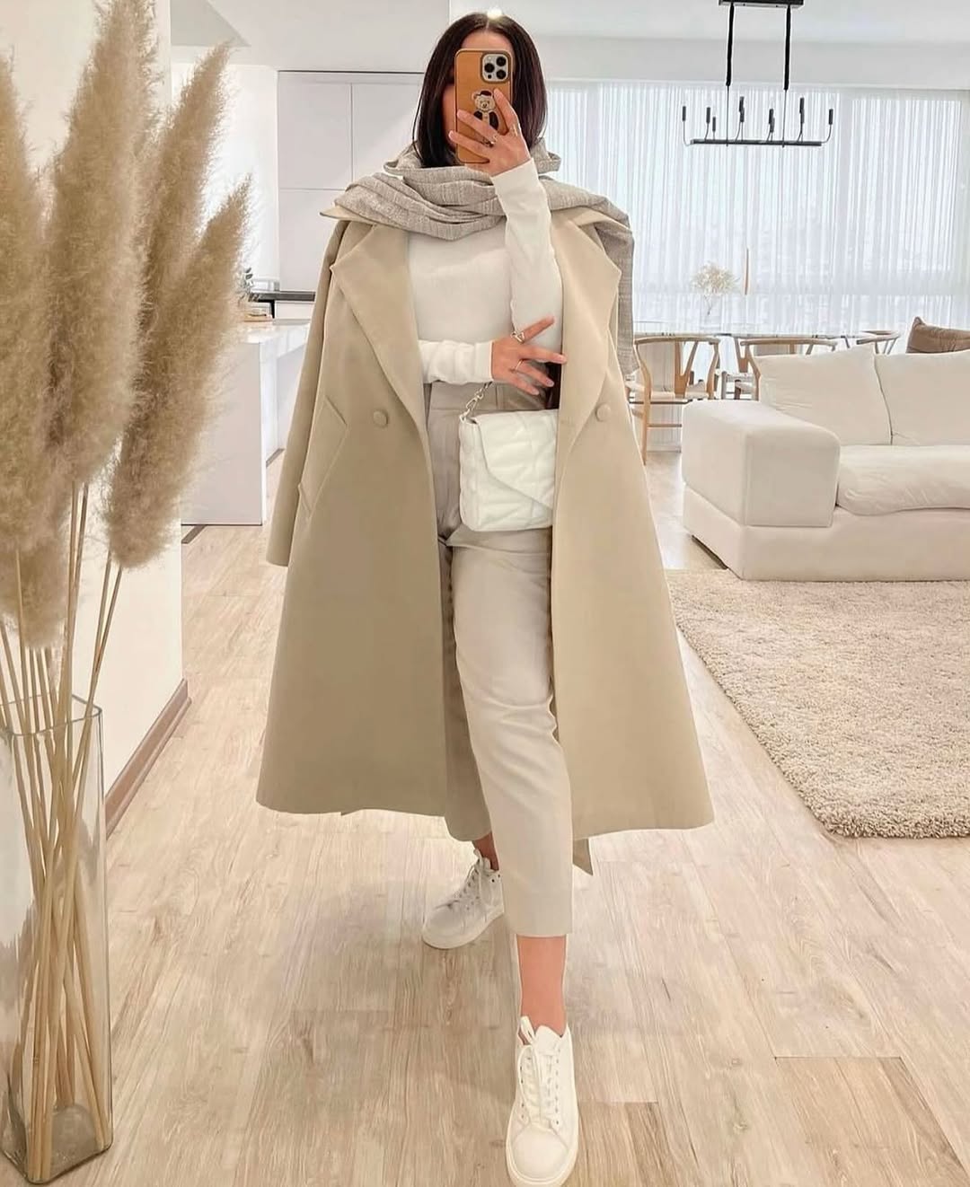 پالتو زنانه مزونی چاک دار