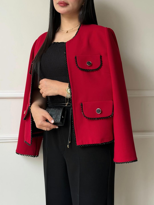کت زنانه مجلسی مدل کریستال