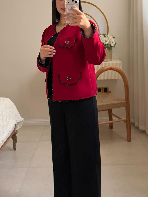 کت زنانه مجلسی مدل کریستال