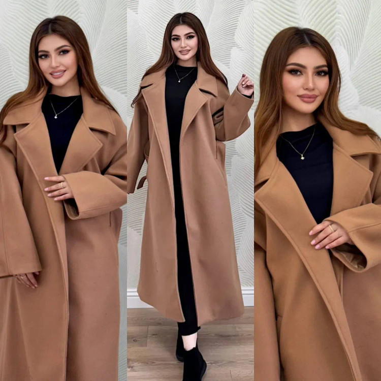 پالتو زنانه مزونی در جنس فوتر اورجینال🇹🇷مدل آرشال