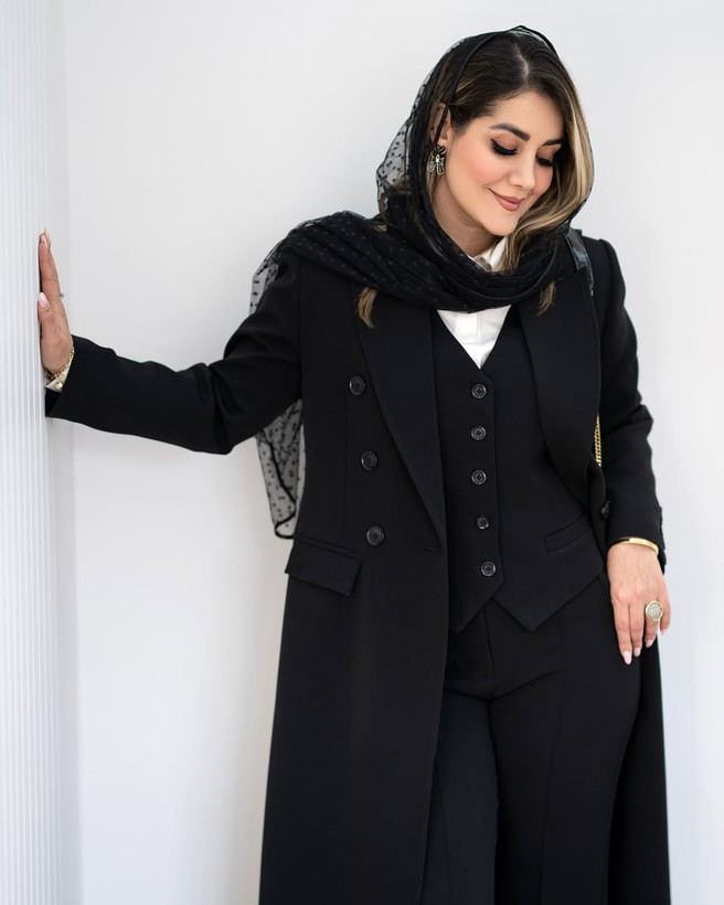 ست سه تیکه مزونی مدل مارال