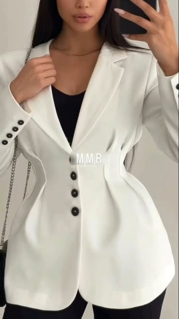 کت زنانه مزونی مدل ساعت شنی⌛