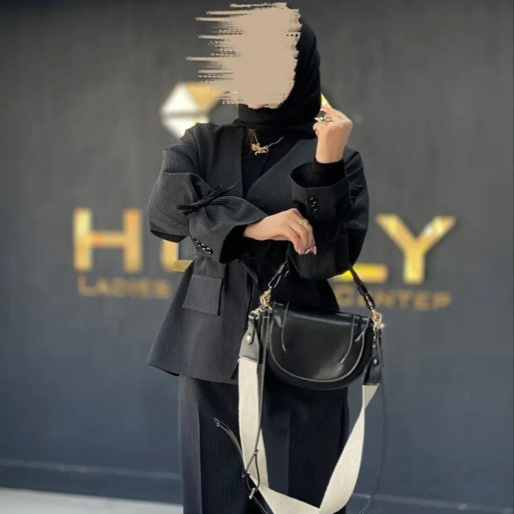 کت شلوار زنانه مزونی مدل دیپلمات