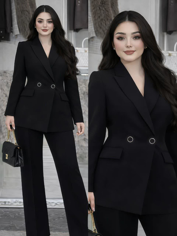 ست کت شلوار زنانه مدل مهتاب