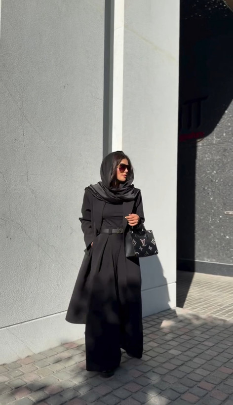 اوورکت و شلوار مزونی زنانه مدل پریماه