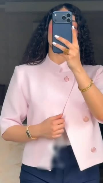 کت زنانه مزونی مدل اطلس