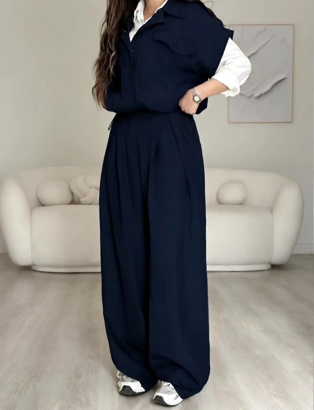 ست بامبر و شلوار ترند مزونی مدل نوران