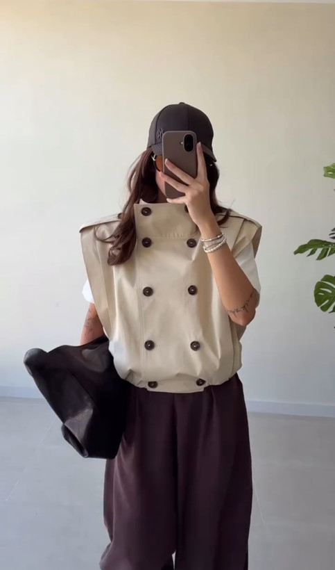 وست پاییزی زنانه مدل زارا
