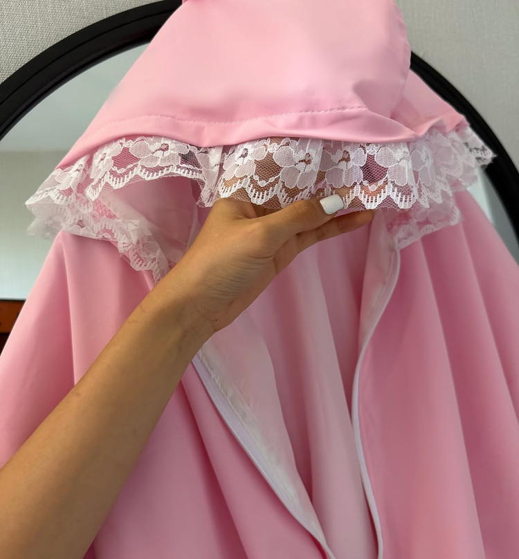 سویشرت دخترانه مزونی "صورتی"