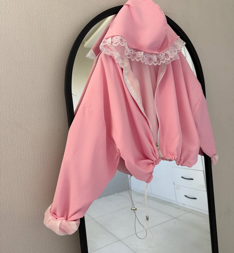 سویشرت دخترانه مزونی "صورتی"
