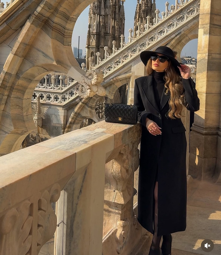 پالتو زنانه مزونی مدل کلاسیک