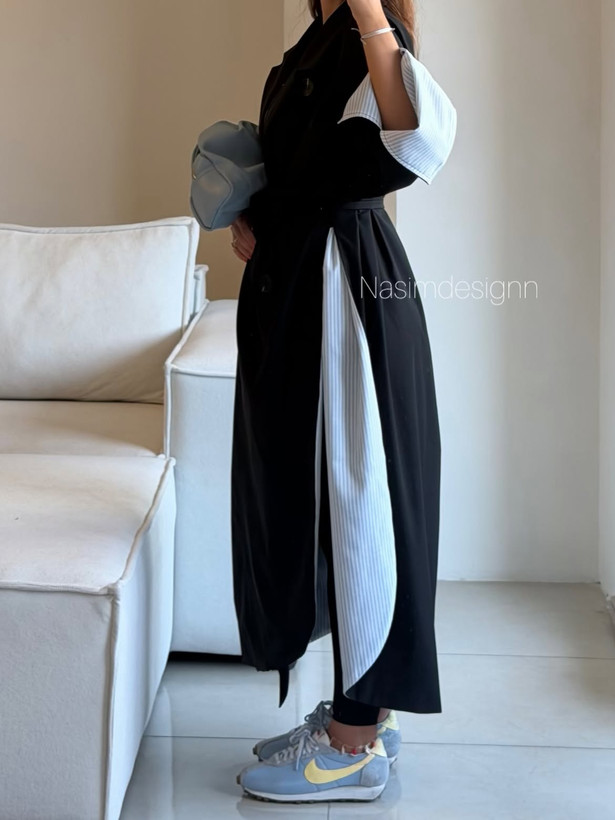 ترنچ کت مزونی مدل باران